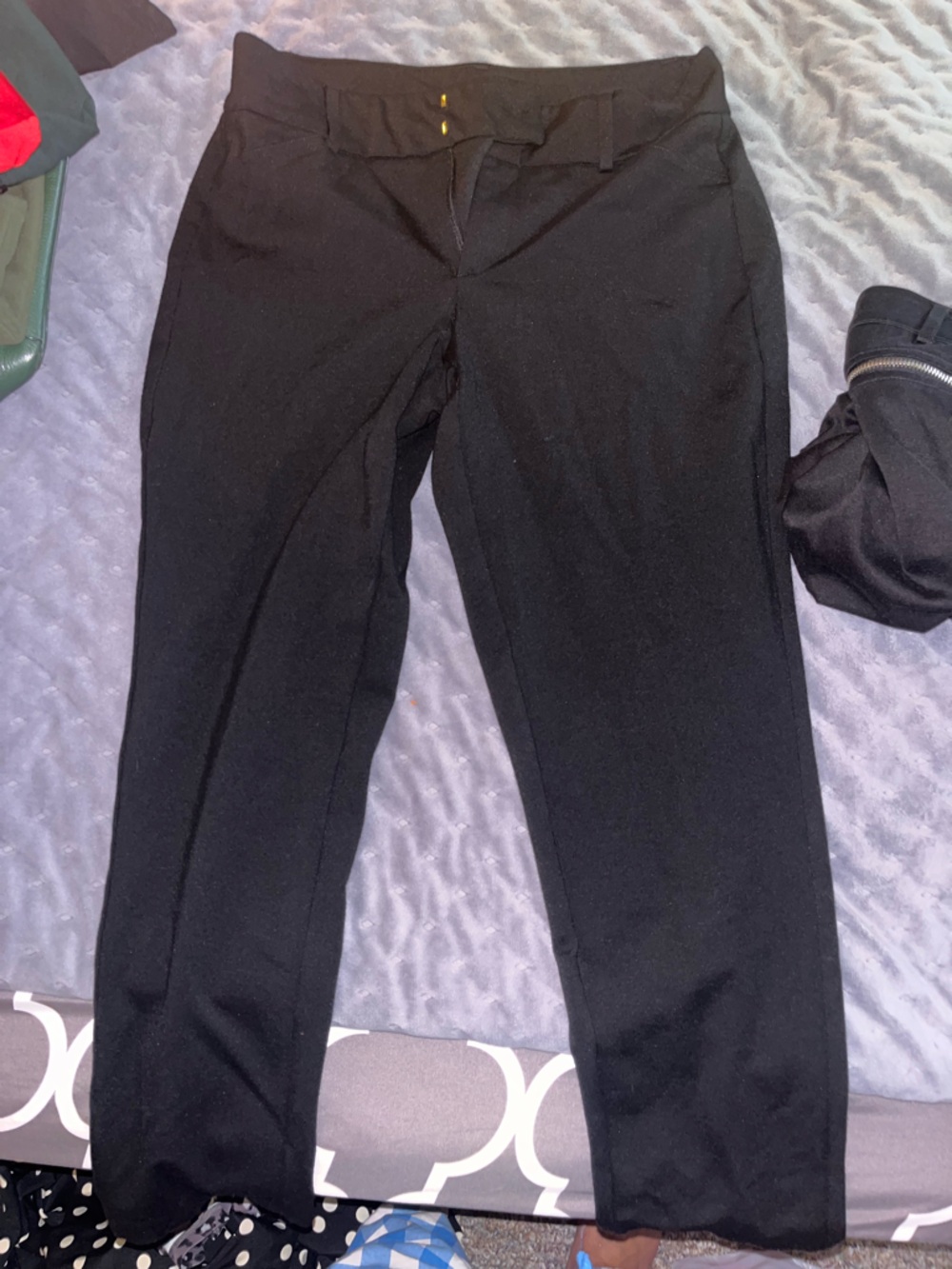 Michael Kors Black Straight Leg Pants (2 pair)